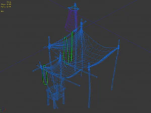 song dynasty-tent next to the furniture store 001 3D Model
