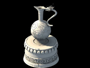 song dynasty-metal sculpture 010 3D Model