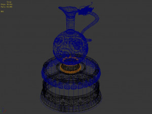 song dynasty-metal sculpture 010 Modelo 3D