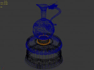 song dynasty-metal sculpture 010 3D Model