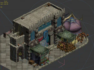 song dynasty-streamer house 01 3D Model