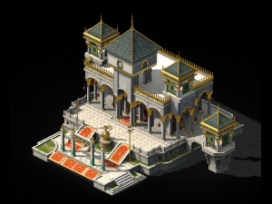 song dynasty-muslim-restaurant 3D Model