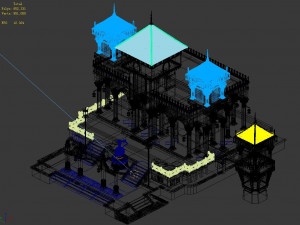 song dynasty-muslim-restaurant 3D Model