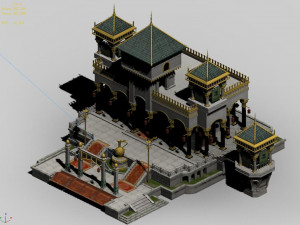song dynasty-muslim-restaurant 3D Model