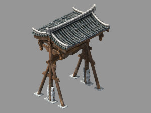 song dynasty-borriage 01 Modèle 3D