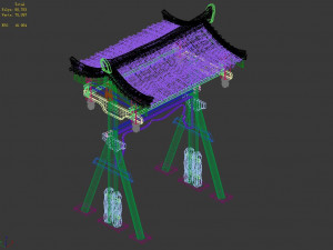 song dynasty-borriage 01 3D मॉडल