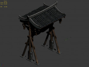 song dynasty-borriage 01 3D मॉडल