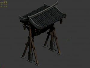 song dynasty-borriage 01 3D Model