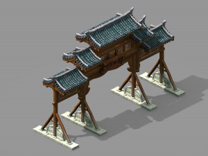 song dynasty-borriage 02 3D 모델