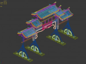 song dynasty-borriage 02 3D-Modell
