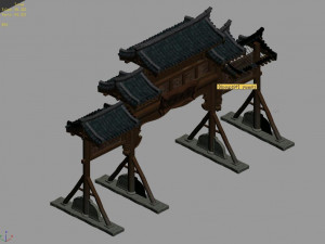 song dynasty-borriage 02 3D-Modell