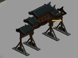 song dynasty-borriage 02 3D Model