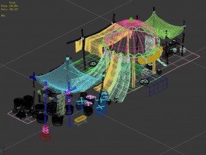 song dynasty-fruit stand Modelo 3D