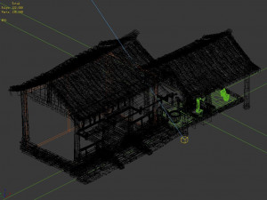 song dynasty-west gate-architecture 01 3D Model