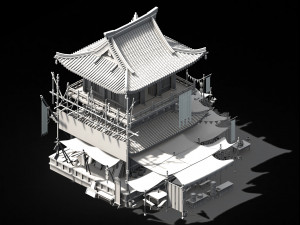 song dynasty-west city signature store 3D 모델