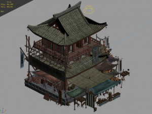 song dynasty-west city signature store 3D 모델