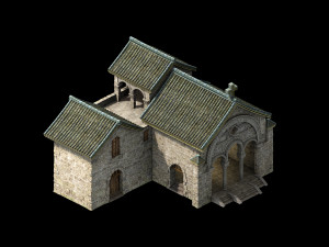 song dynasty-western-style chapel 01 3D Model