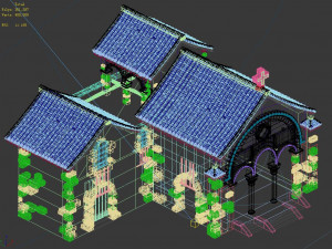 song dynasty-western-style chapel 01 3D Model