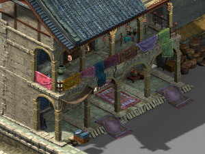 song dynasty-changan coach station-persia 3D 模型