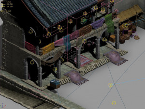 song dynasty-changan coach station-persia 3D 模型
