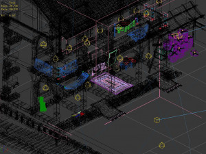 song dynasty-changan coach station-persia 3D 模型