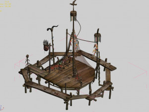 aolai kingdom-wizard-architecture 3D Model