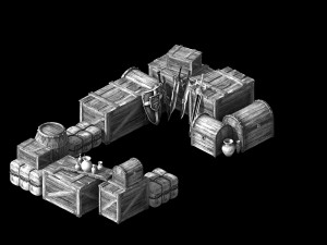 beach city-market warehouse 14 3D Model