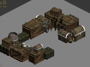 beach city-market warehouse 14 3D Model