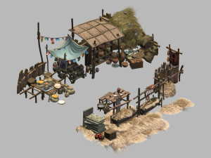 icewind valley-city-market 12 3D 모델