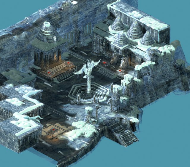 ice country-ice world-beiming architecture 3D Model .c4d .max .obj .3ds .fbx .stl .blend 