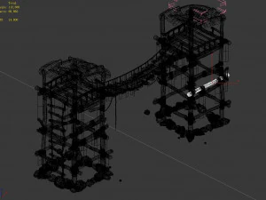 tribe-village-gate 01 3D Model