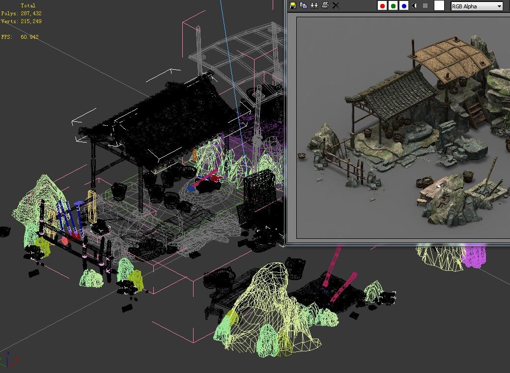 Mining-Mine 23 3D Модель In Город 3DExport
