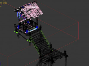 evacuation channel-building 3D Model
