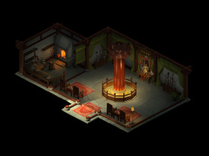 traditional blacksmith shop-iron shop 3D मॉडल