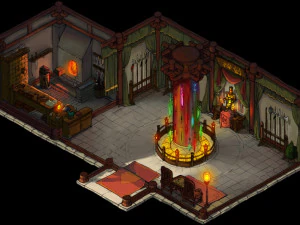 traditional blacksmith shop-iron shop 3D Model