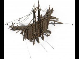 prairie-mining dam Model 3D