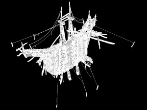 prairie-mining dam Model 3D