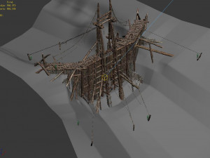 prairie-mining dam Model 3D