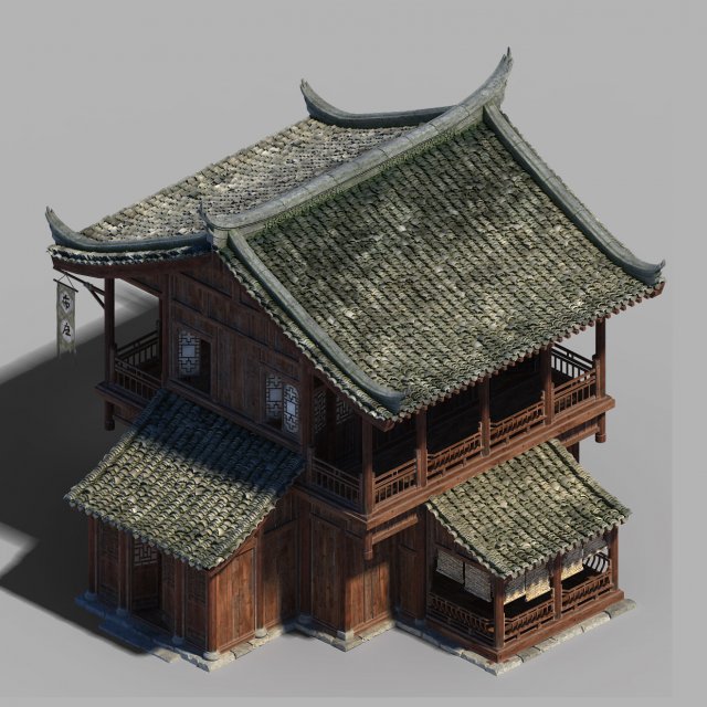 dali-architecture-bozhuang 03 3Dモデル .c4d .max .obj .3ds .fbx .stl .blend 