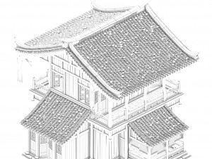 dali-architecture-bozhuang 03 3Dモデル