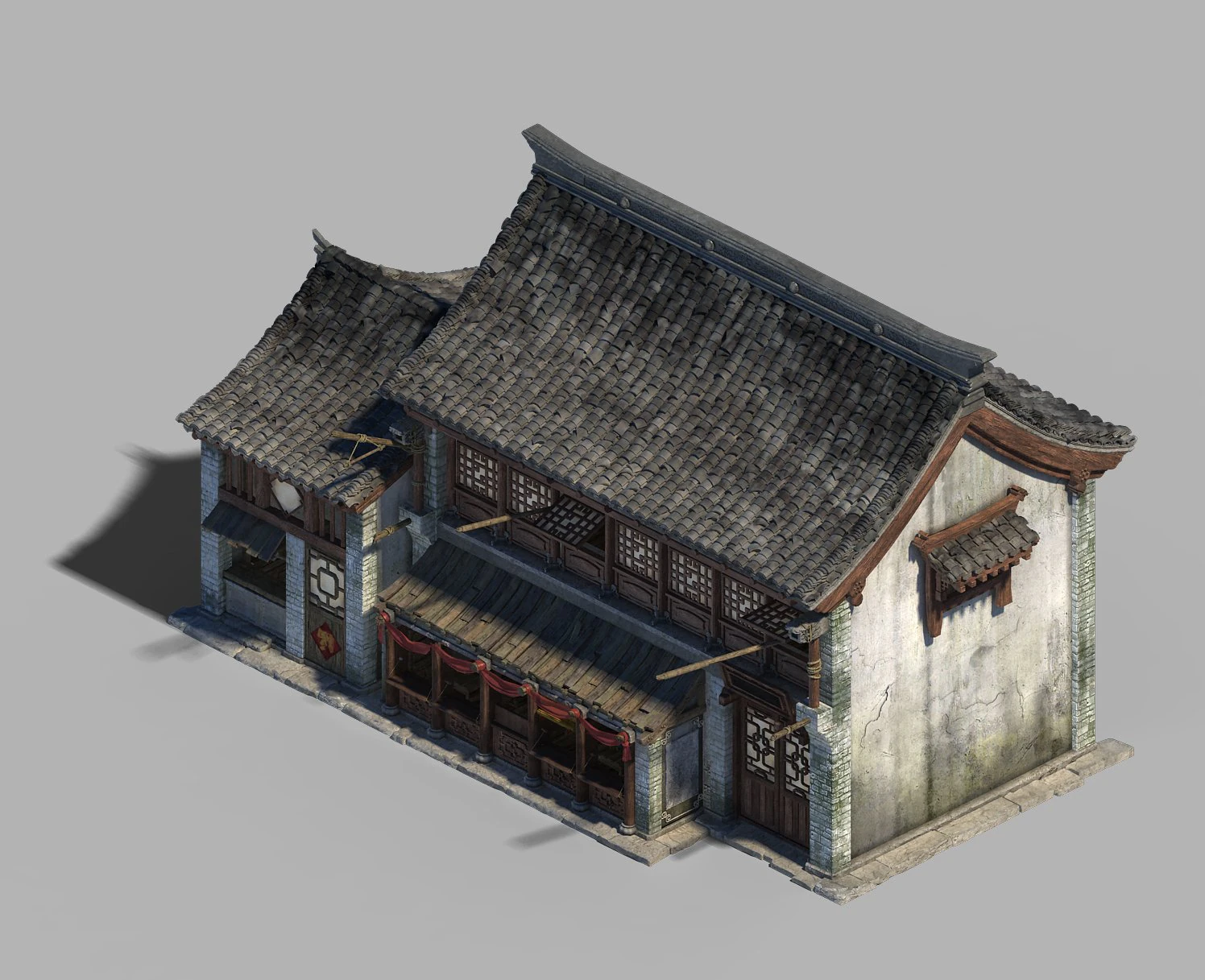 dali-architecture-shop 03 3D Model .c4d .max .obj .3ds .fbx .stl .blend