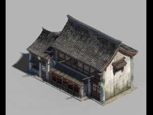 डाली-वास्तुकला-दुकान 03 3D मॉडल