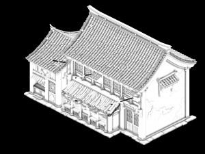dali-architecture-shop 03 3D Model