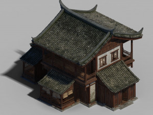 dali-private house-architecture 01 3D Model