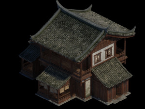 dali-private house-architecture 01 3D Model