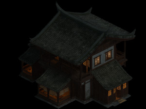 dali-private house-architecture 01 3D Model