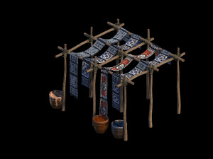 dali-dyeing-cloth 02 3D 모델