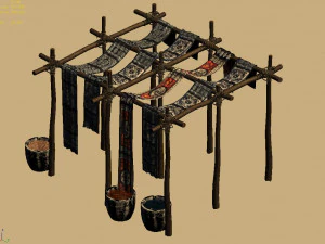 dali-dyeing-cloth 02 3D Model