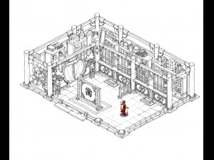 pawnshop-indoor-mortgage 23 3D Model