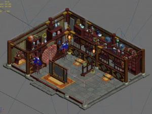 pawnshop-indoor-mortgage 23 3D Model